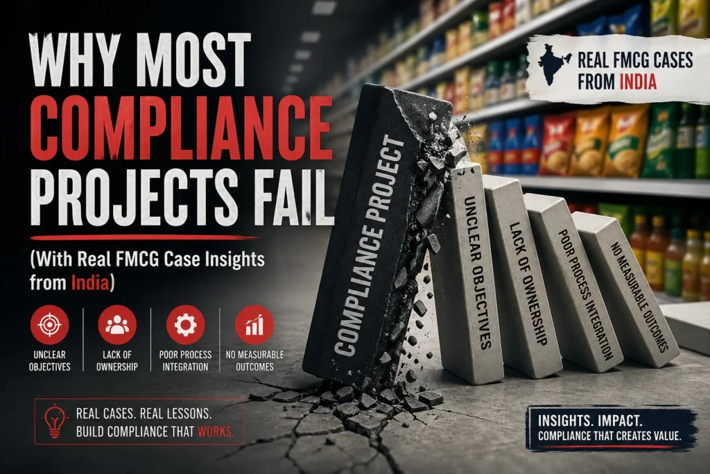 Why Most Compliance Projects Fail (With Real FMCG Case Insights from India)