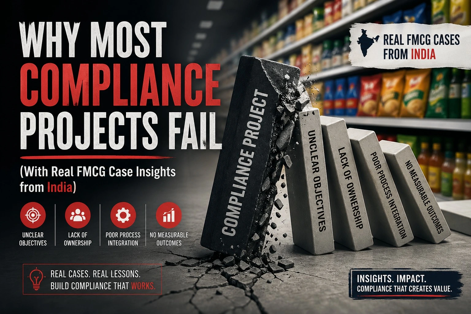 Why Most Compliance Projects Fail (With Real FMCG Case Insights from India)